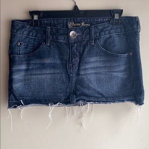 Guess jeans mini skirt